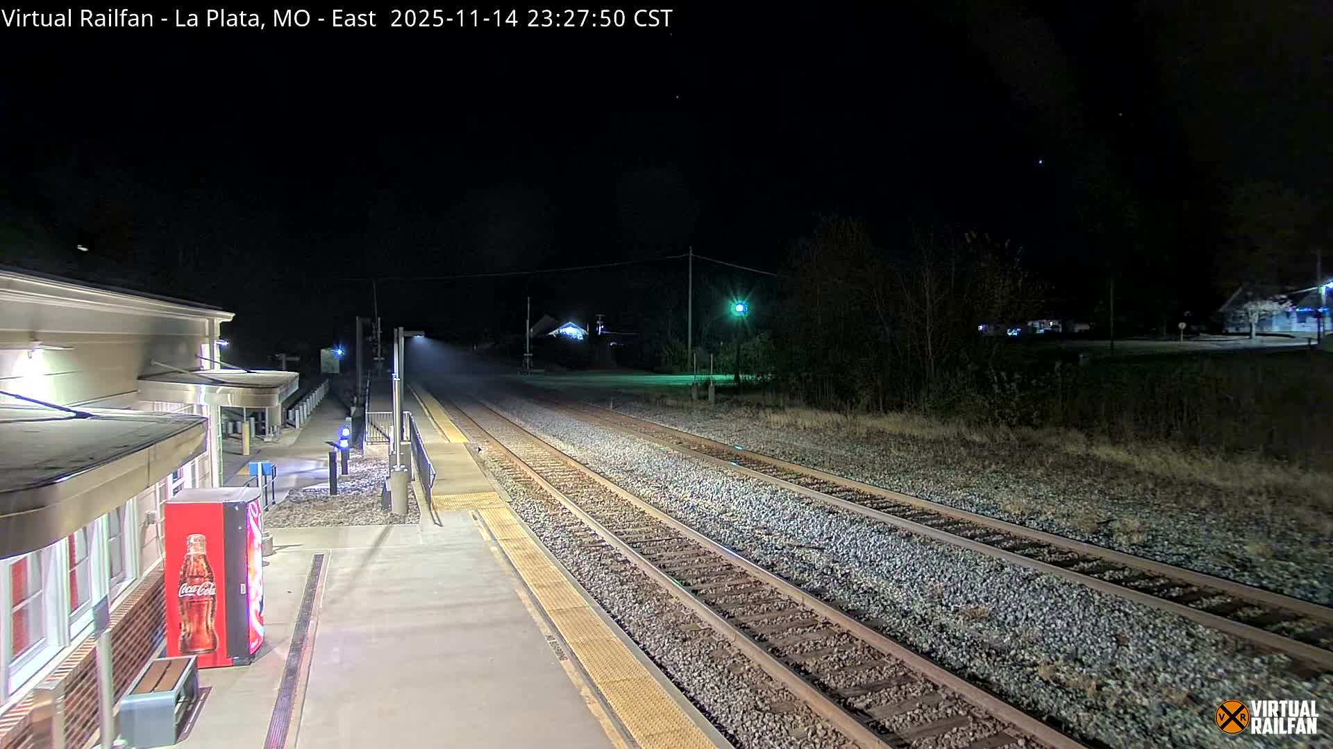 La Plata Railway Station Live Cam - La Plata, Macon, Missouri, USA