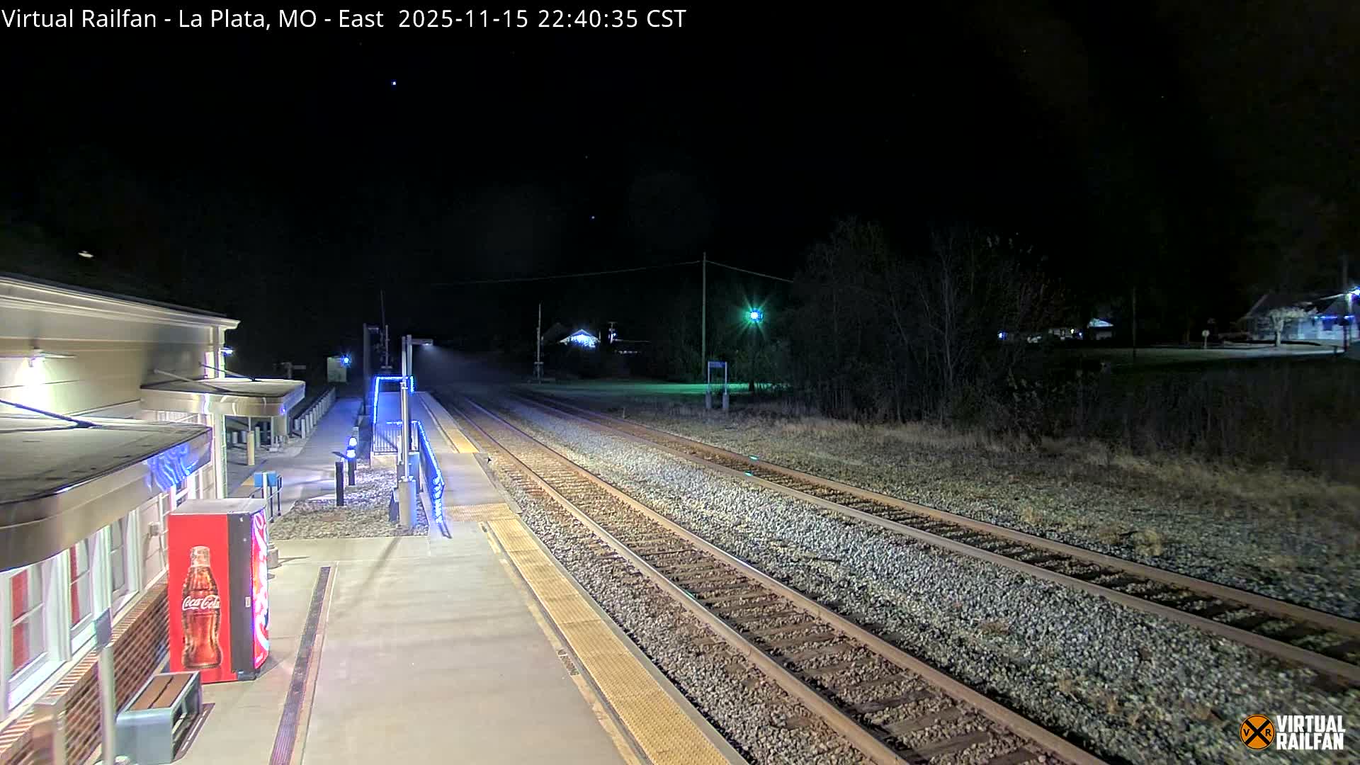 La Plata Railway Station Live Cam - La Plata, Macon, Missouri, USA