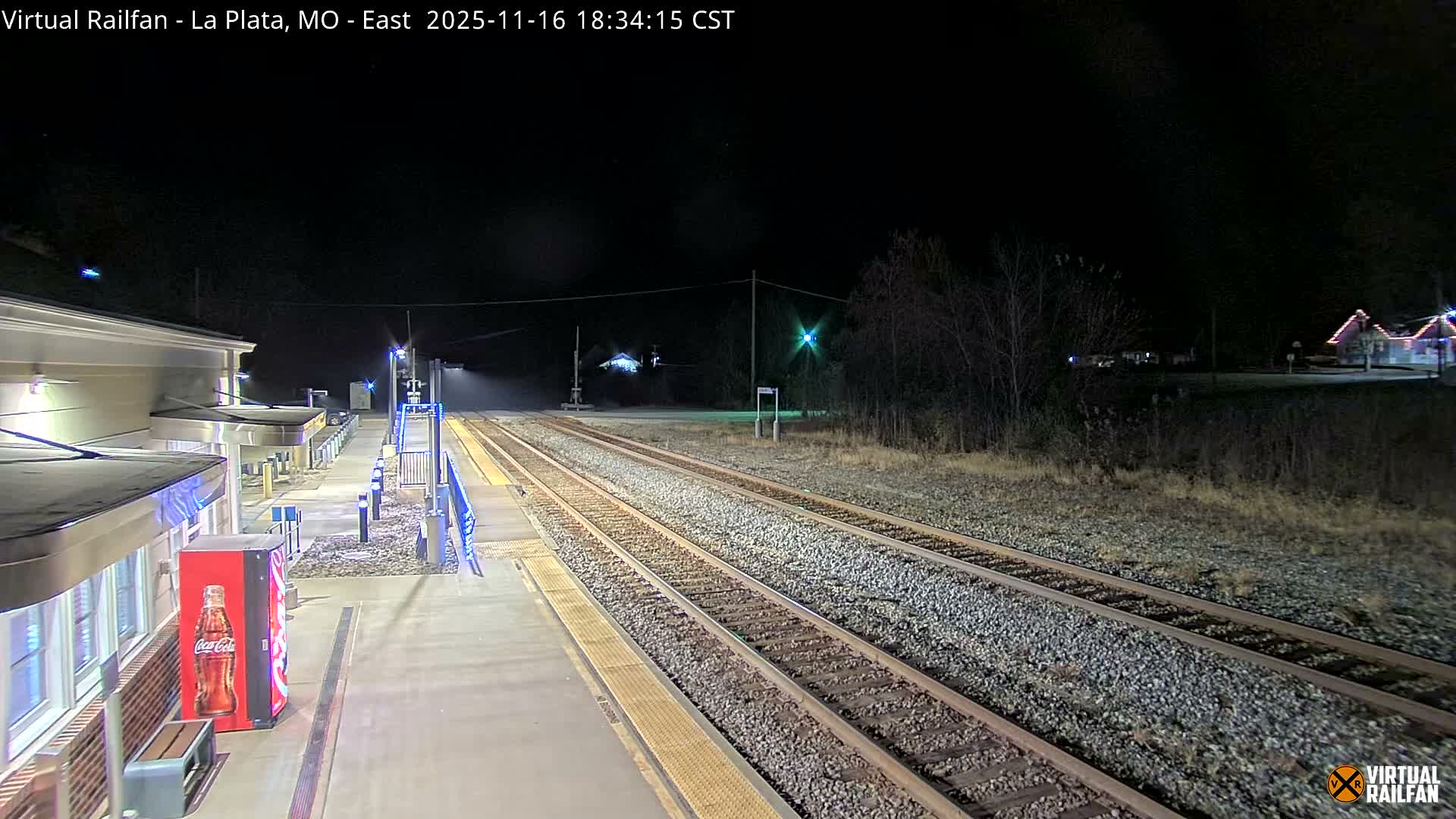La Plata Railway Station Live Cam - La Plata, Macon, Missouri, USA