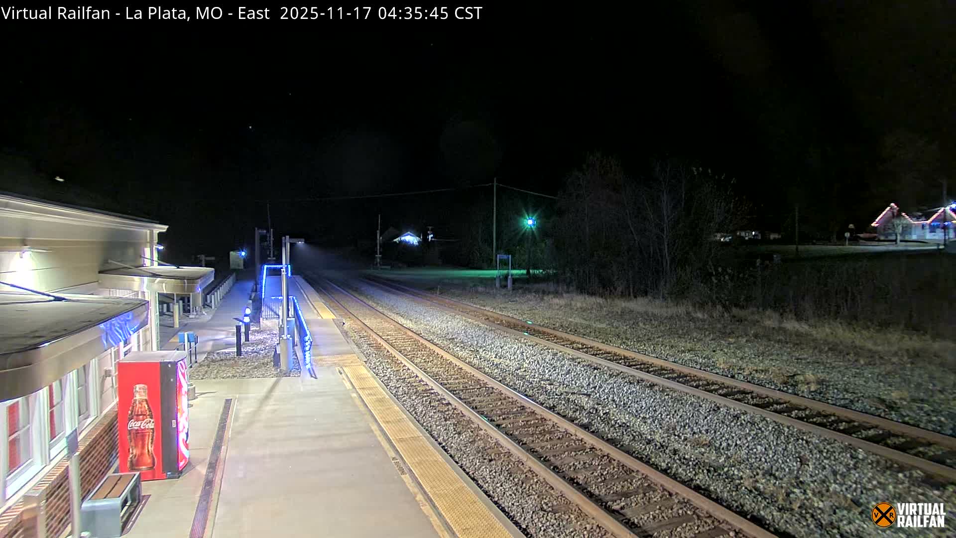 La Plata Railway Station Live Cam - La Plata, Macon, Missouri, USA