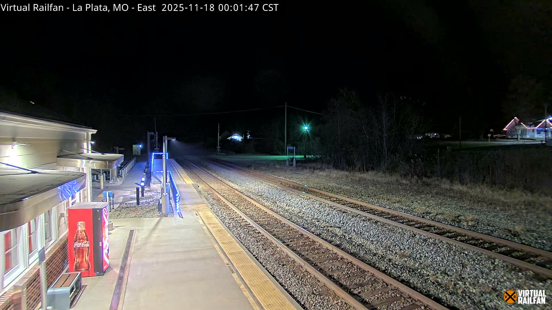 La Plata Railway Station Live Cam - La Plata, Macon, Missouri, USA
