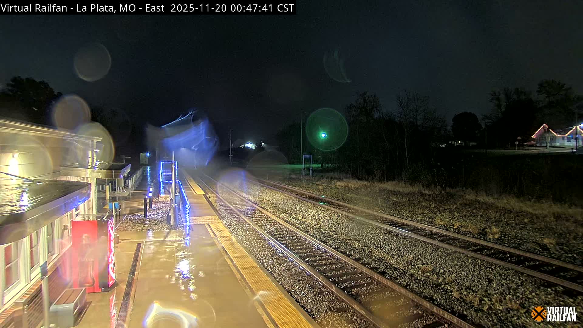 La Plata Railway Station Live Cam - La Plata, Macon, Missouri, USA