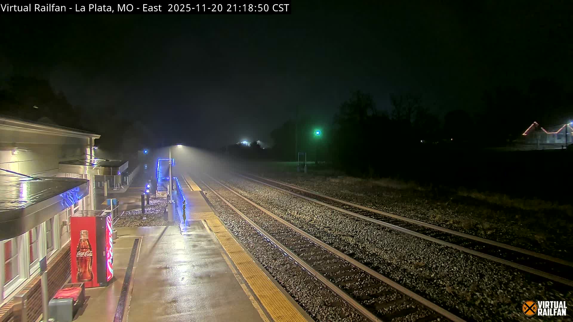 La Plata Railway Station Live Cam - La Plata, Macon, Missouri, USA