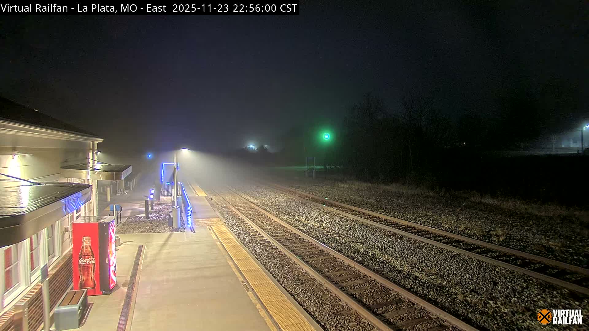 La Plata Railway Station Live Cam - La Plata, Macon, Missouri, USA