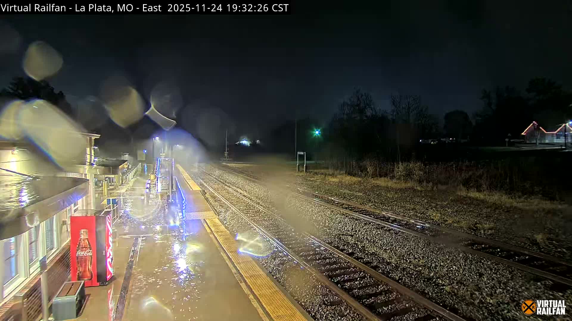 La Plata Railway Station Live Cam - La Plata, Macon, Missouri, USA