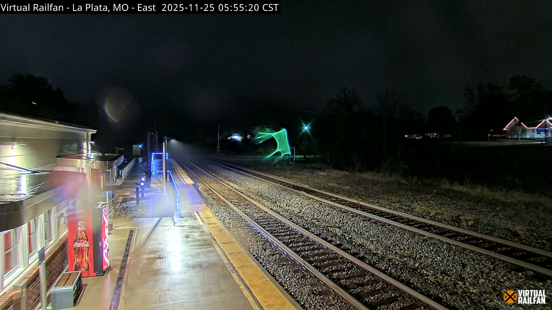 La Plata Railway Station Live Cam - La Plata, Macon, Missouri, USA