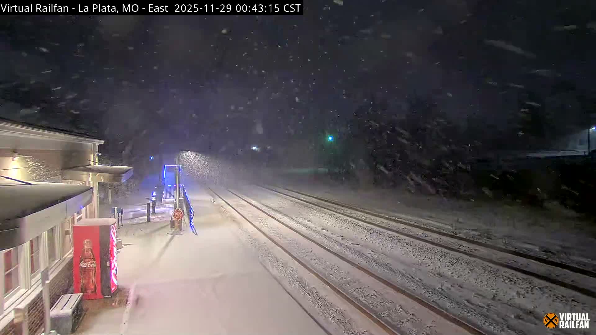 La Plata Railway Station Live Cam - La Plata, Macon, Missouri, USA