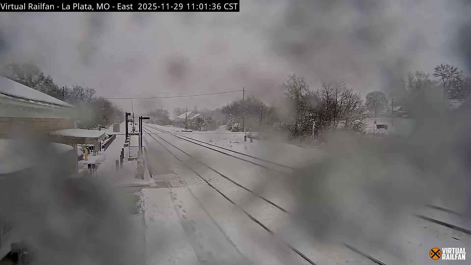 La Plata Railway Station Live Cam - La Plata, Macon, Missouri, USA
