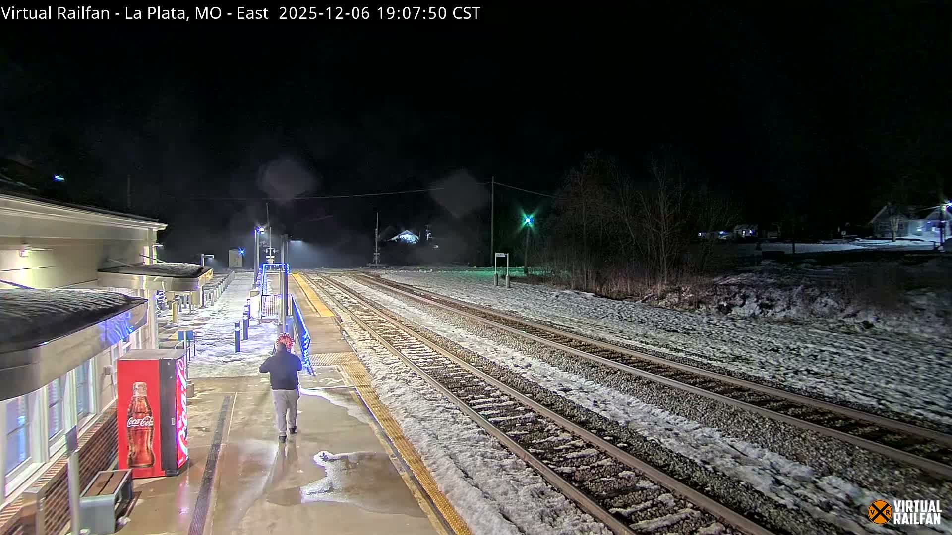 La Plata Railway Station Live Cam - La Plata, Macon, Missouri, USA