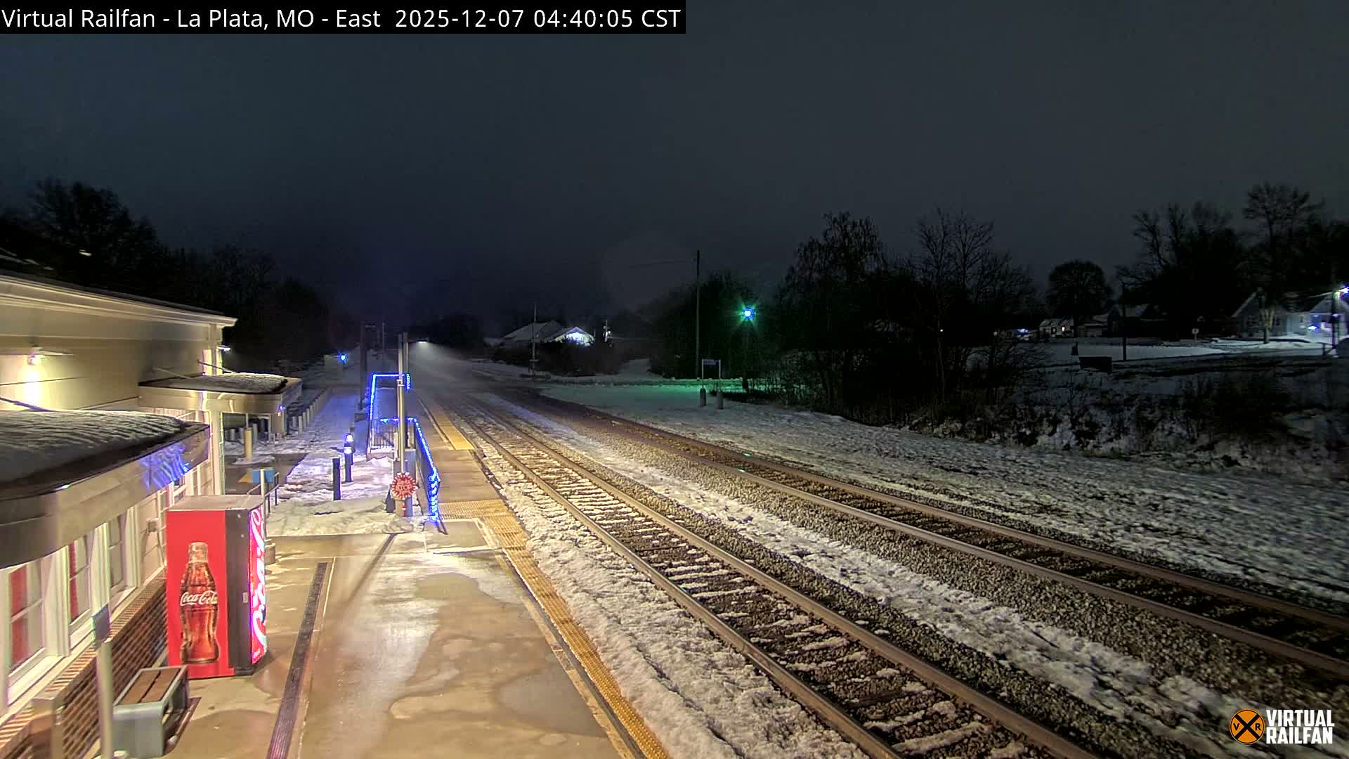 La Plata Railway Station Live Cam - La Plata, Macon, Missouri, USA