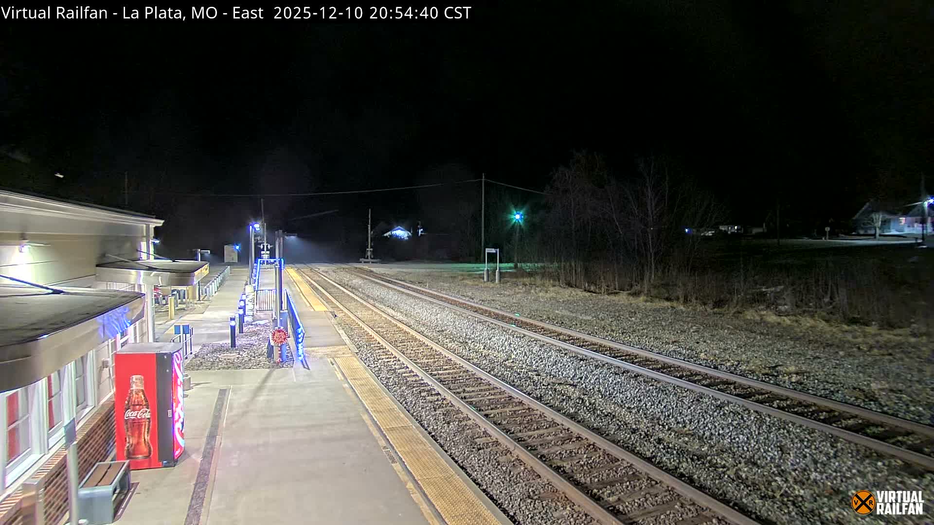 La Plata Railway Station Live Cam - La Plata, Macon, Missouri, USA