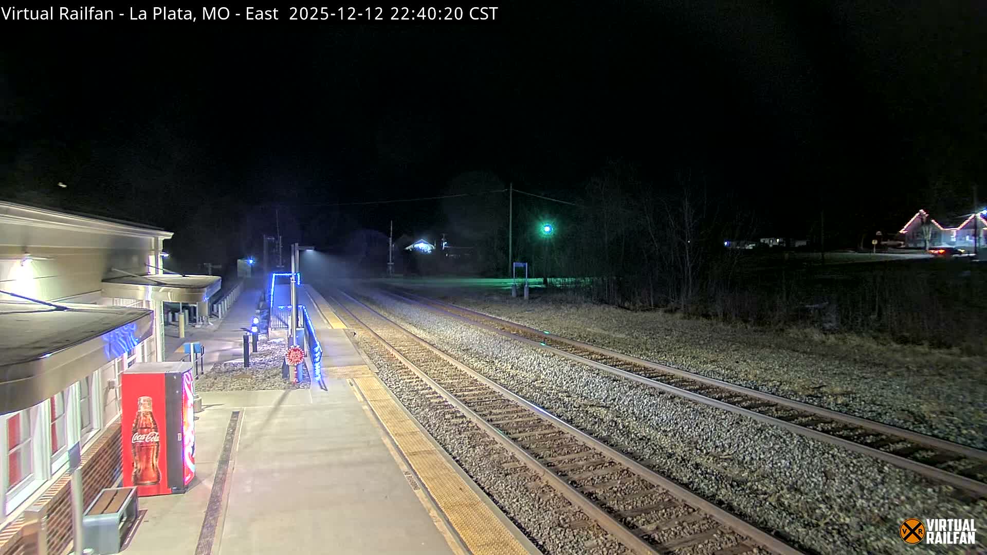 La Plata Railway Station Live Cam - La Plata, Macon, Missouri, USA