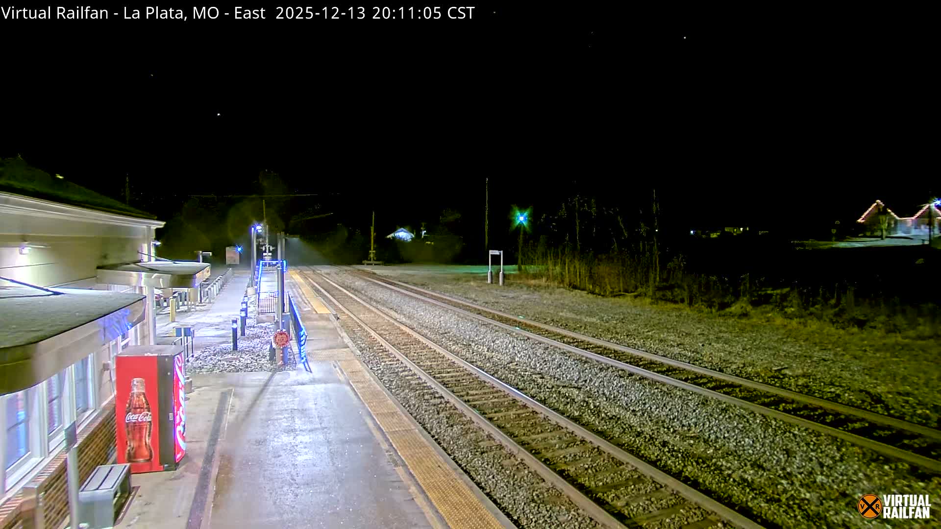 La Plata Railway Station Live Cam - La Plata, Macon, Missouri, USA