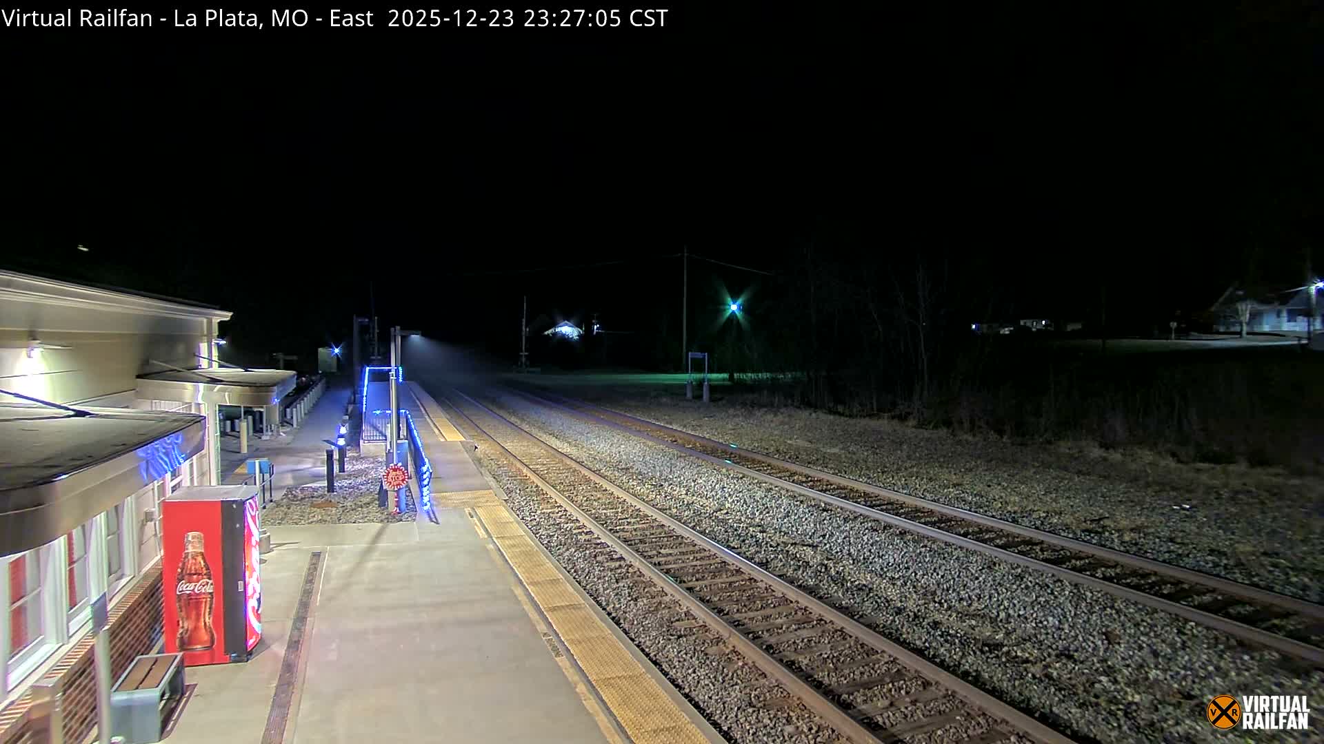 La Plata Railway Station Live Cam - La Plata, Macon, Missouri, USA