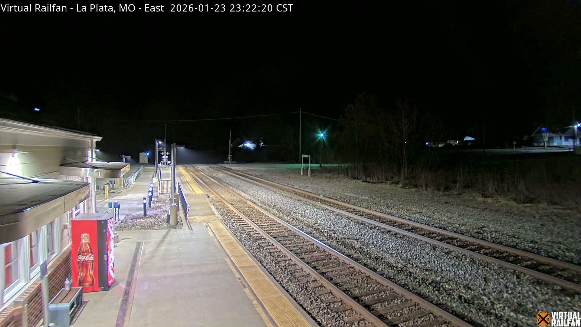 La Plata Railway Station Live Cam - La Plata, Macon, Missouri, USA