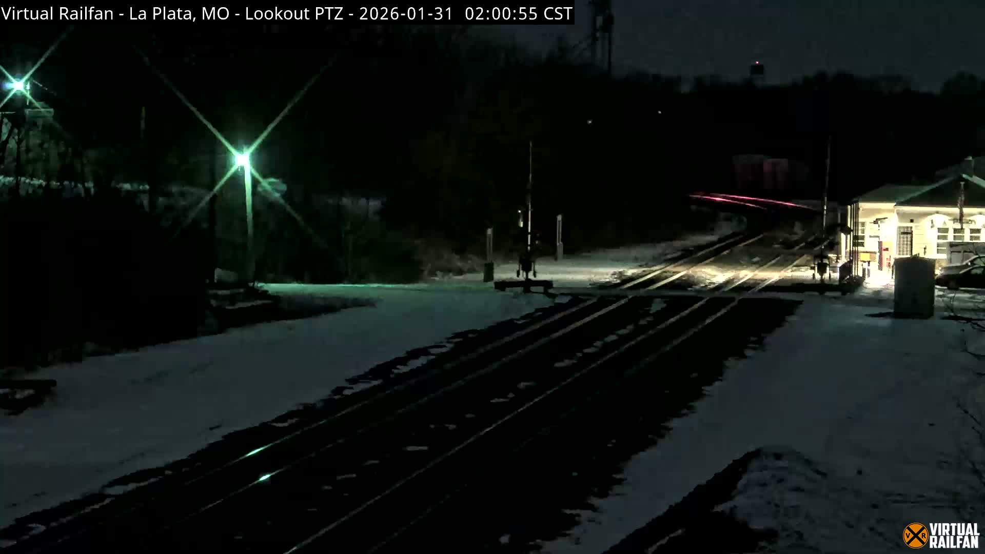 La Plata Railway Station Live Cam - La Plata, Macon, Missouri, USA