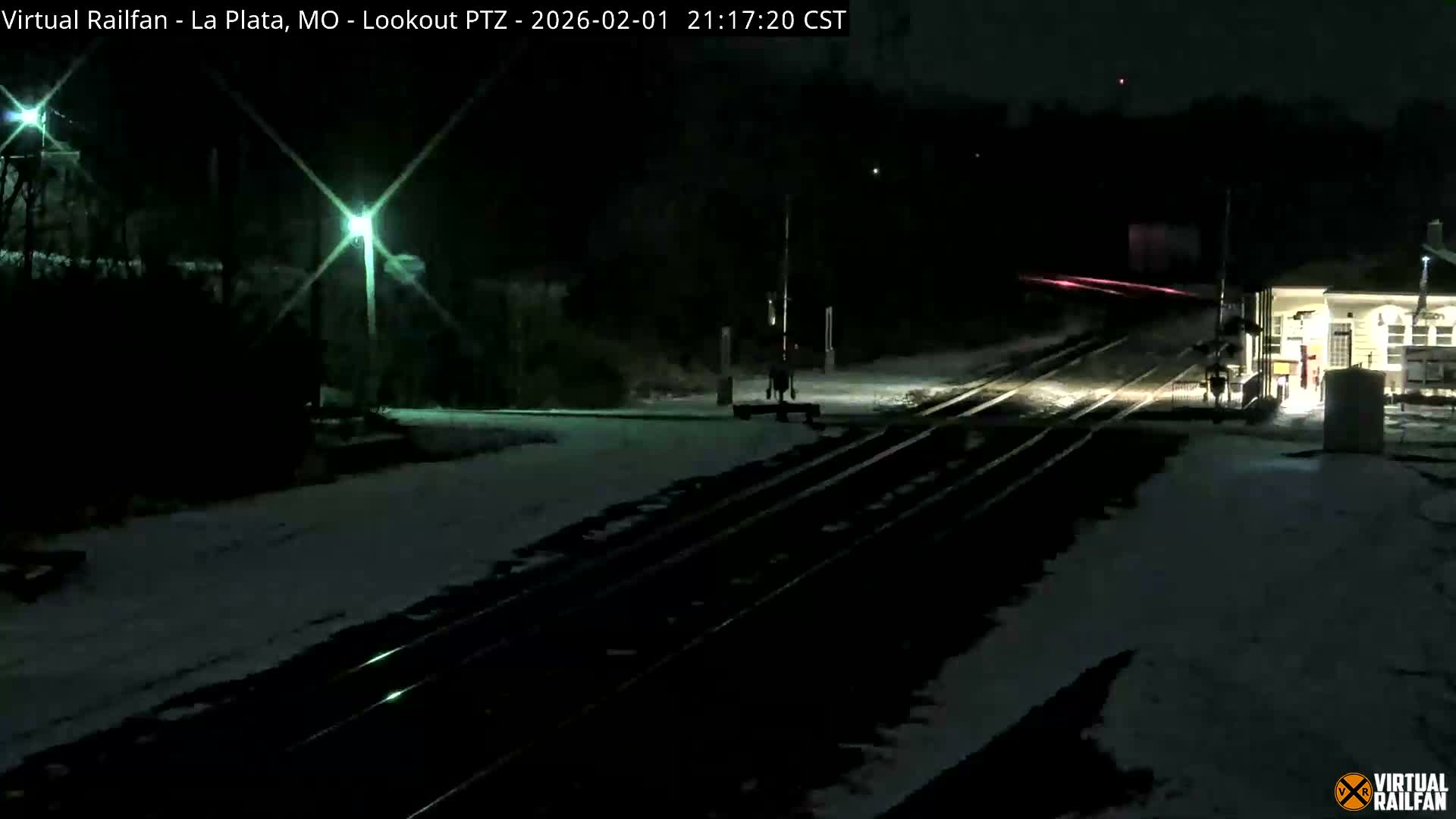 La Plata Railway Station Live Cam - La Plata, Macon, Missouri, USA