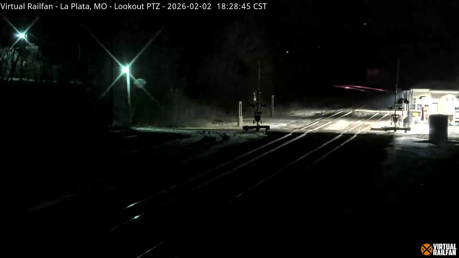 La Plata Railway Station Live Cam - La Plata, Macon, Missouri, USA