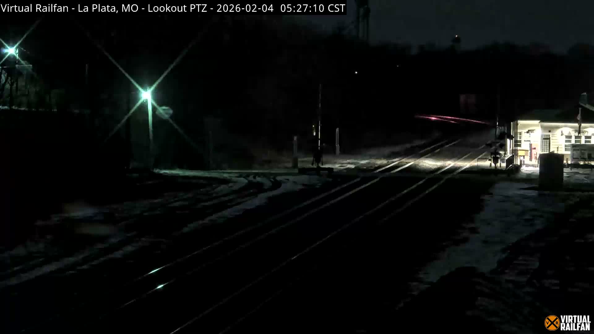 La Plata Railway Station Live Cam - La Plata, Macon, Missouri, USA