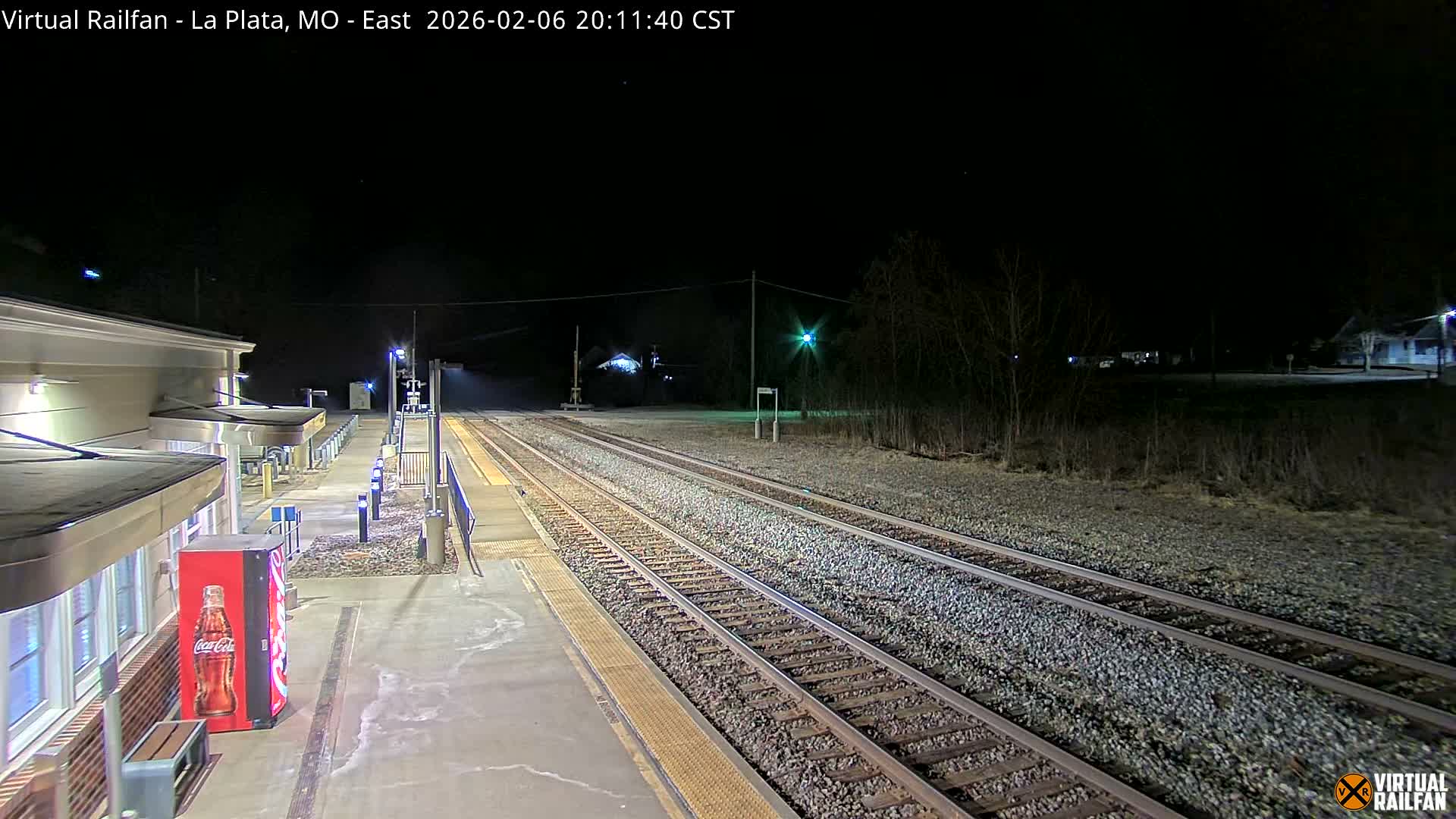 La Plata Railway Station Live Cam - La Plata, Macon, Missouri, USA