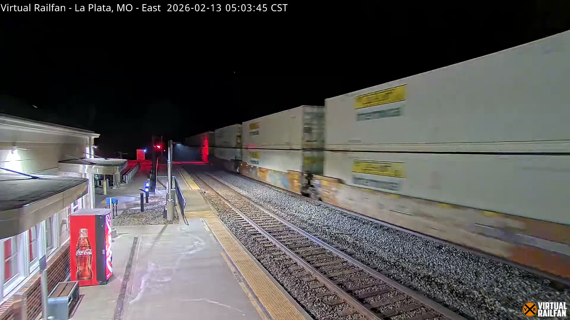 La Plata Railway Station Live Cam - La Plata, Macon, Missouri, USA