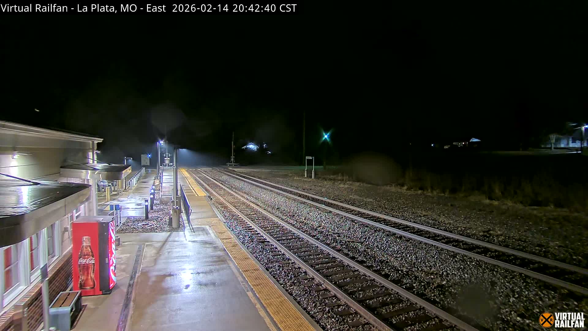 La Plata Railway Station Live Cam - La Plata, Macon, Missouri, USA