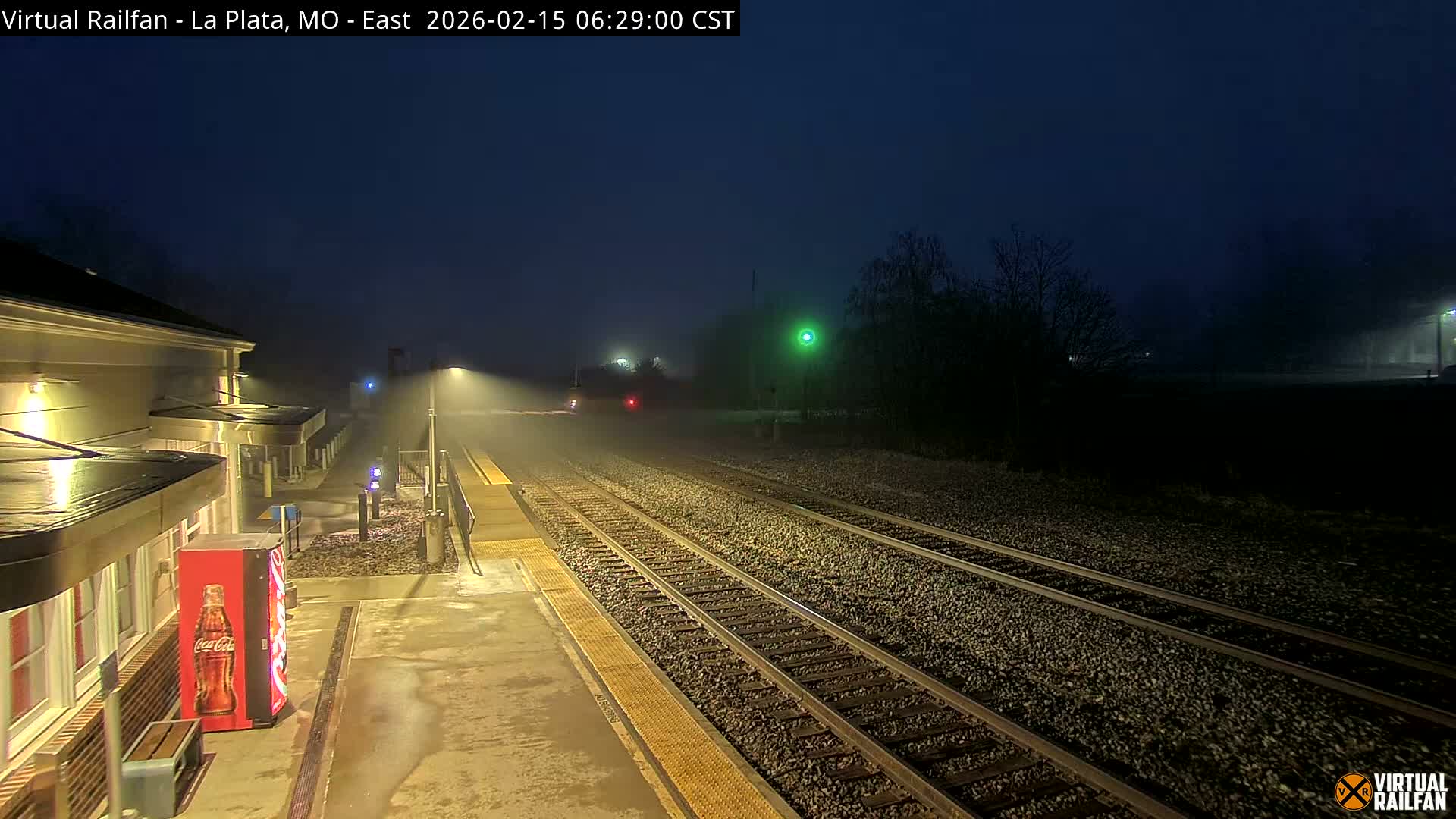 La Plata Railway Station Live Cam - La Plata, Macon, Missouri, USA