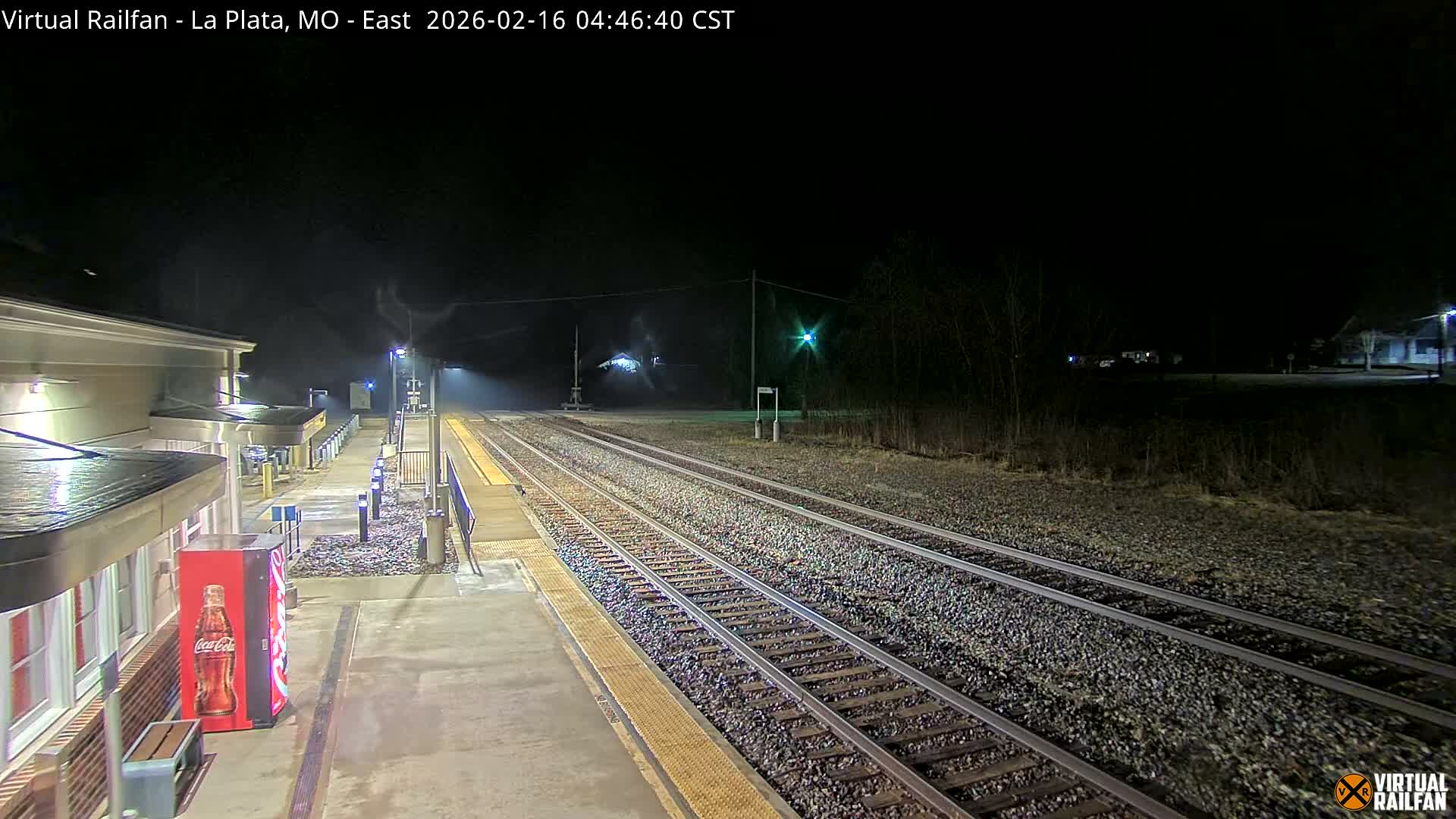 La Plata Railway Station Live Cam - La Plata, Macon, Missouri, USA