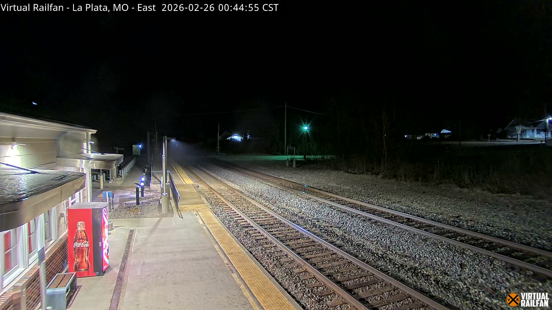 La Plata Railway Station Live Cam - La Plata, Macon, Missouri, USA