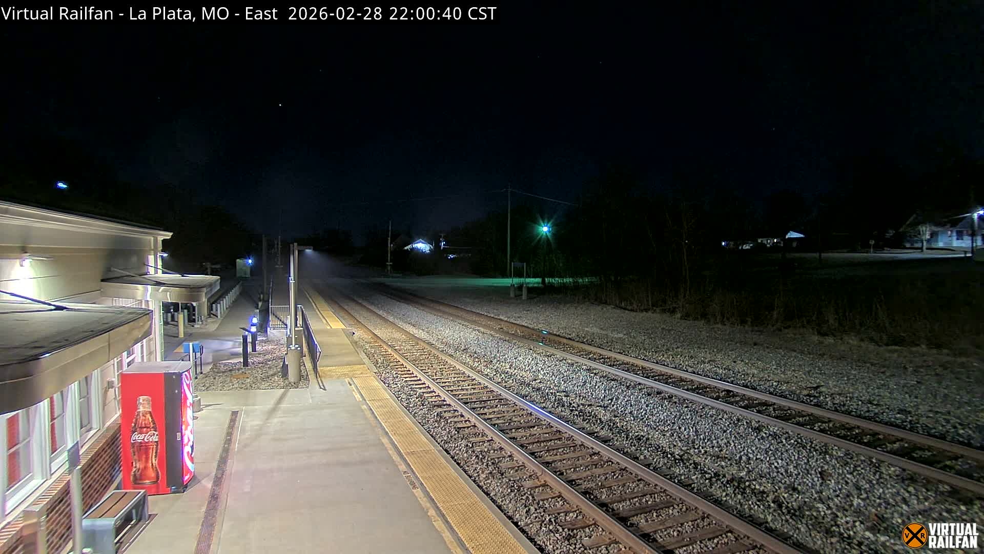 La Plata Railway Station Live Cam - La Plata, Macon, Missouri, USA