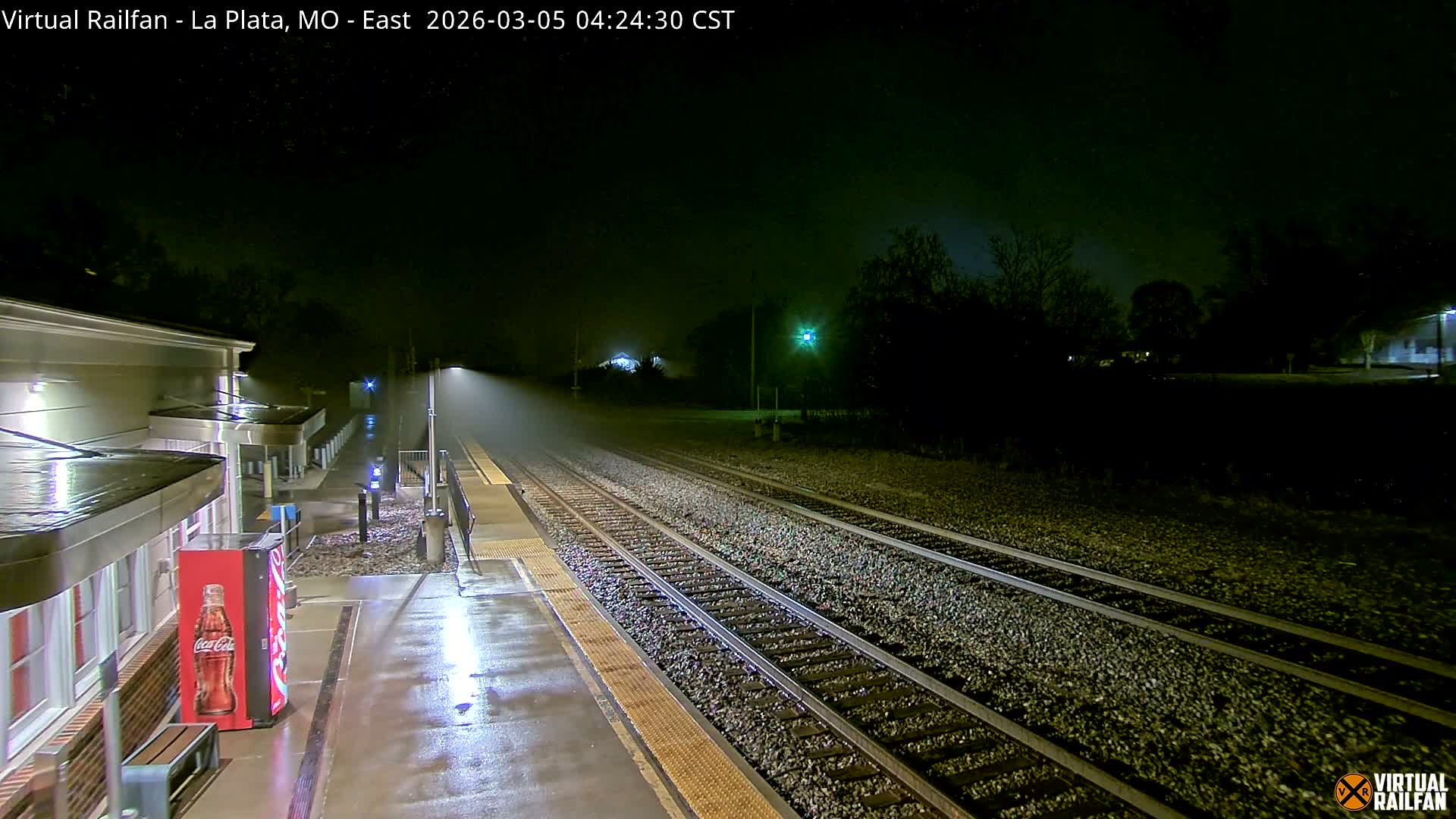 La Plata Railway Station Live Cam - La Plata, Macon, Missouri, USA