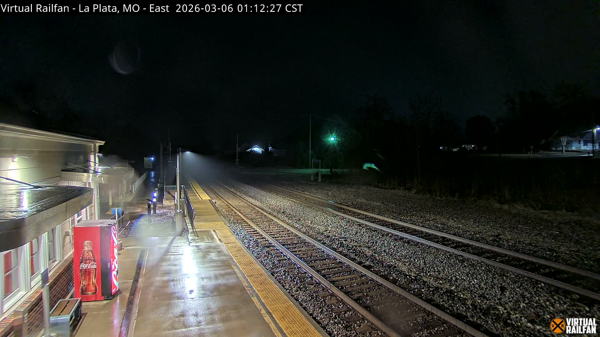 La Plata Railway Station Live Cam - La Plata, Macon, Missouri, USA