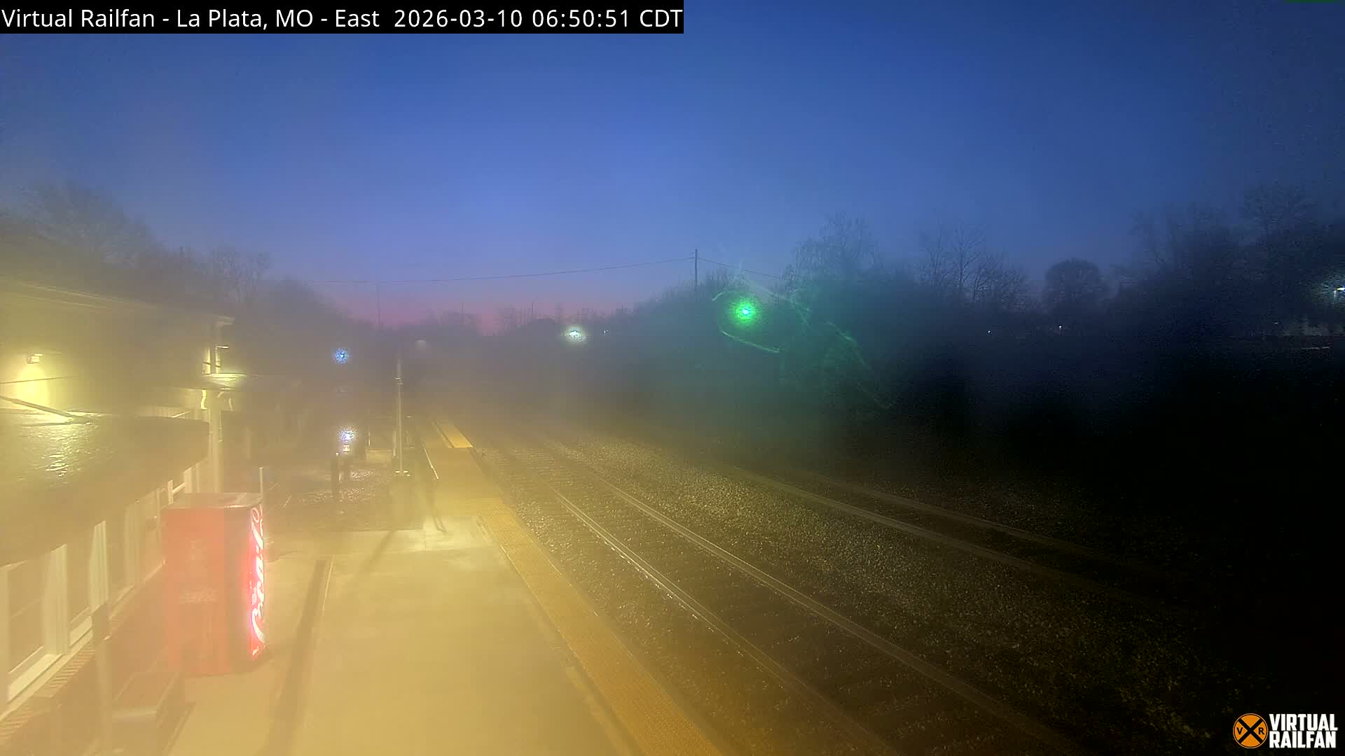 La Plata Railway Station Live Cam - La Plata, Macon, Missouri, USA