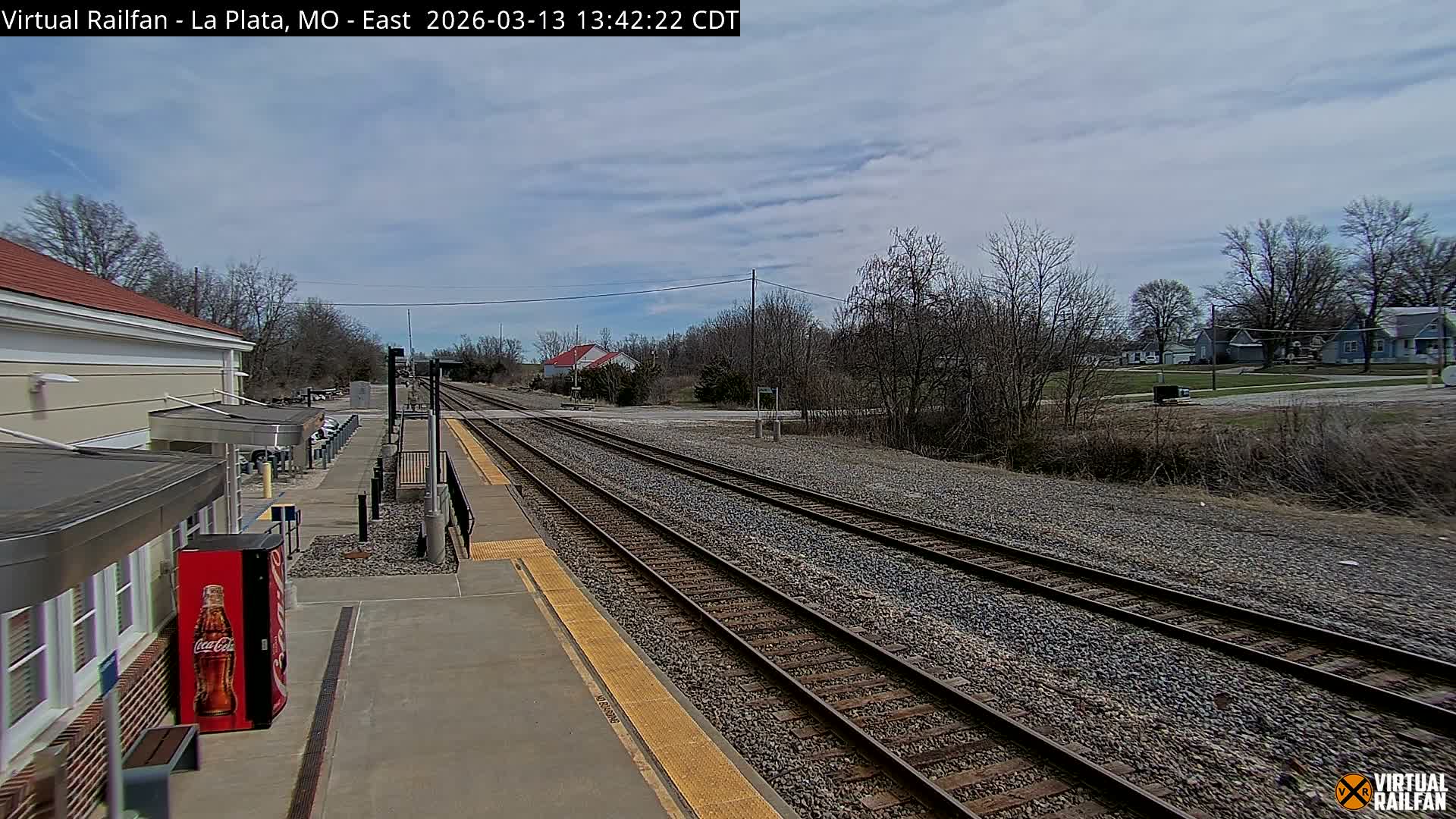 La Plata Railway Station Live Cam - La Plata, Macon, Missouri, USA