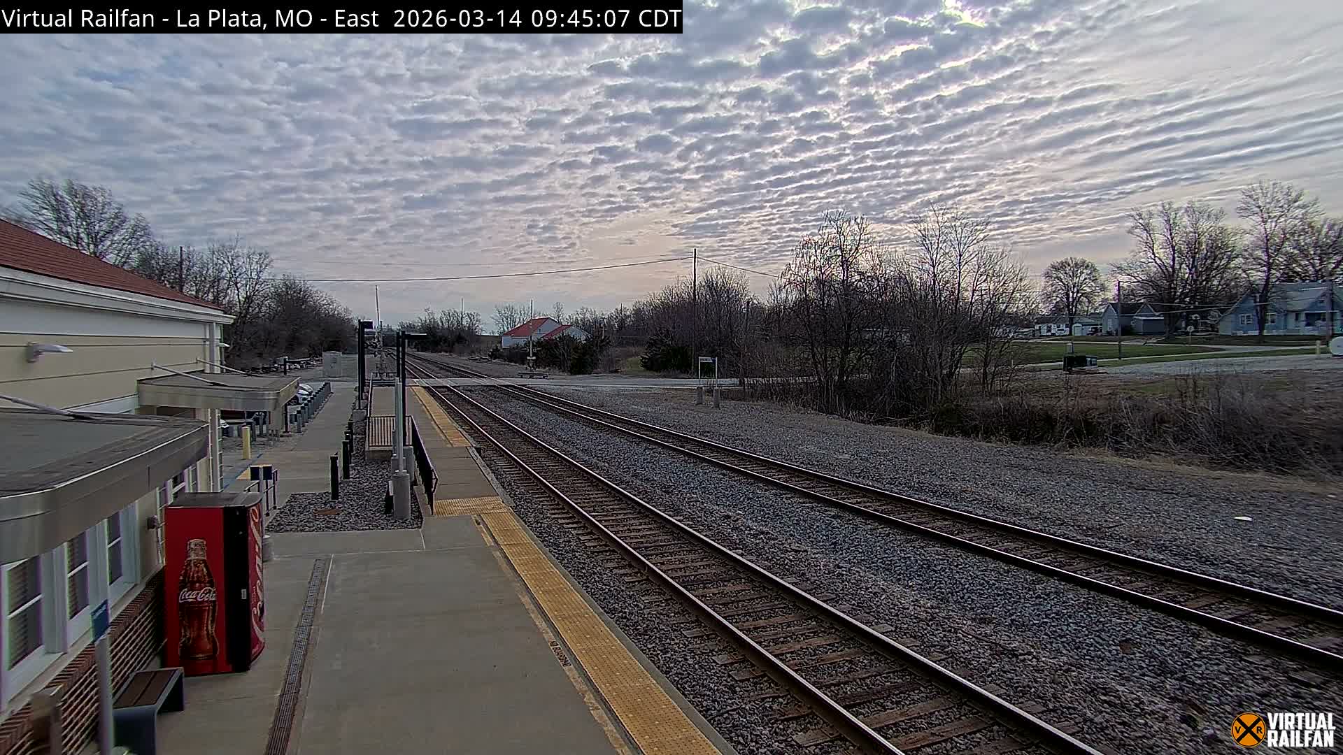 La Plata Railway Station Live Cam - La Plata, Macon, Missouri, USA