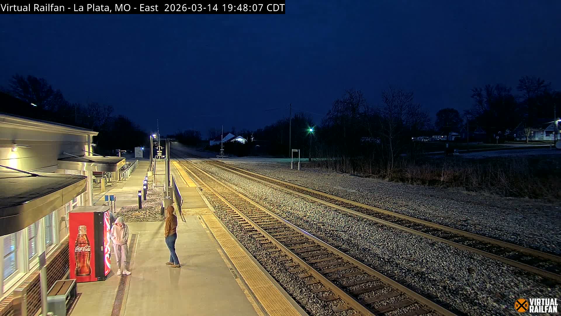 La Plata Railway Station Live Cam - La Plata, Macon, Missouri, USA