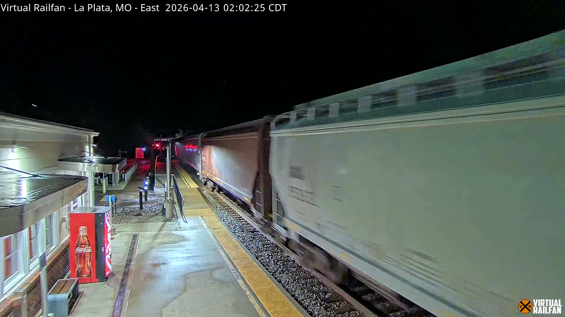 La Plata Railway Station Live Cam - La Plata, Macon, Missouri, USA