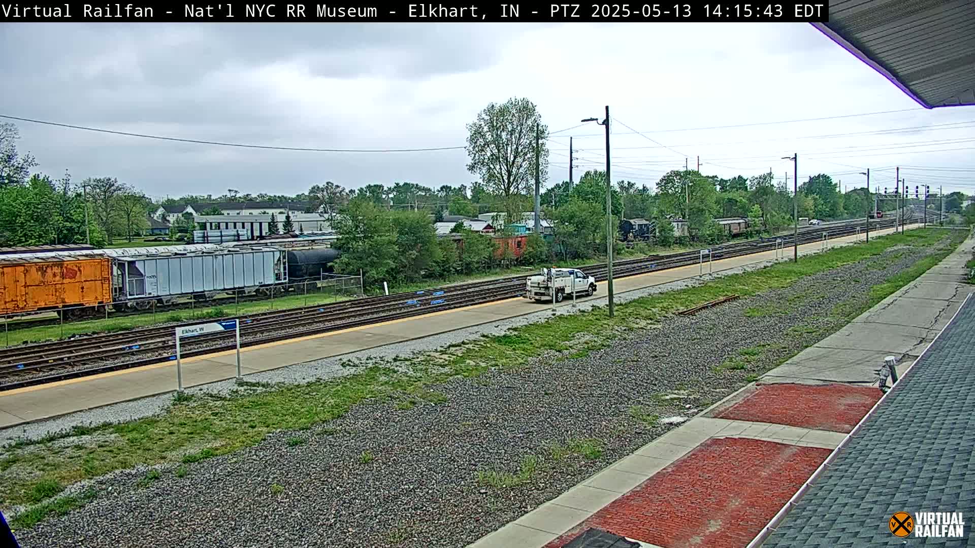 Elkhart Railway Station Live Cam - Elkhart, Elkhart County,Indiana, USA