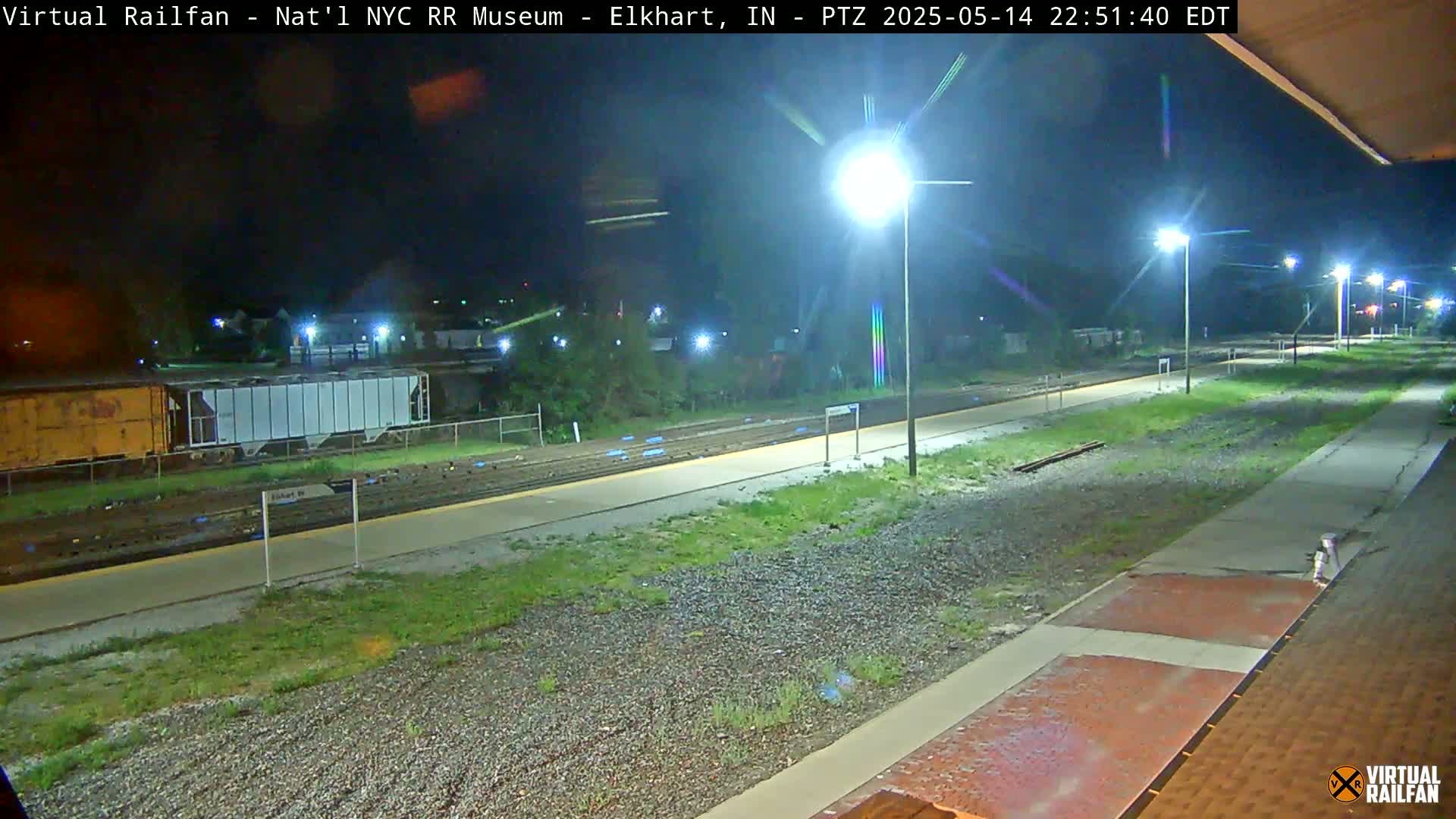 Elkhart Railway Station Live Cam - Elkhart, Elkhart County,Indiana, USA