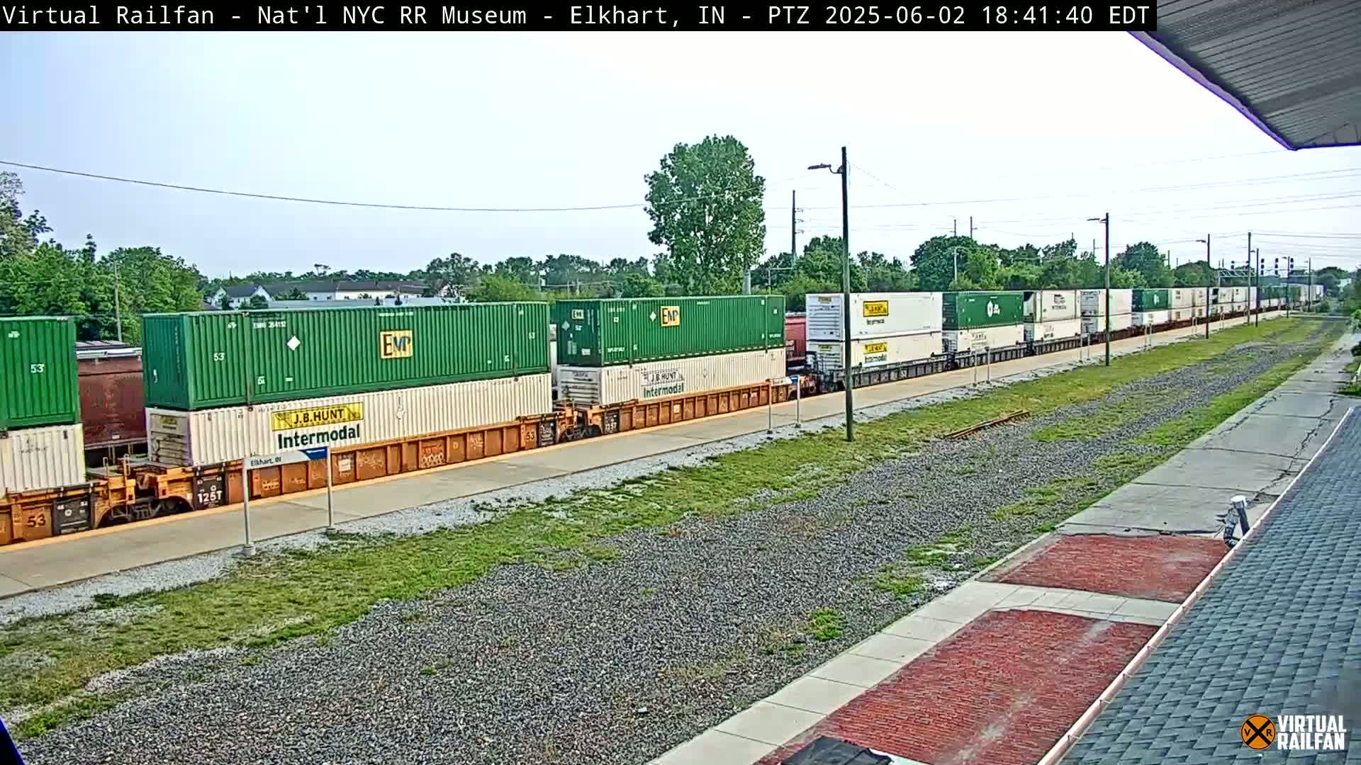 Elkhart Railway Station Live Cam - Elkhart, Elkhart County,Indiana, USA