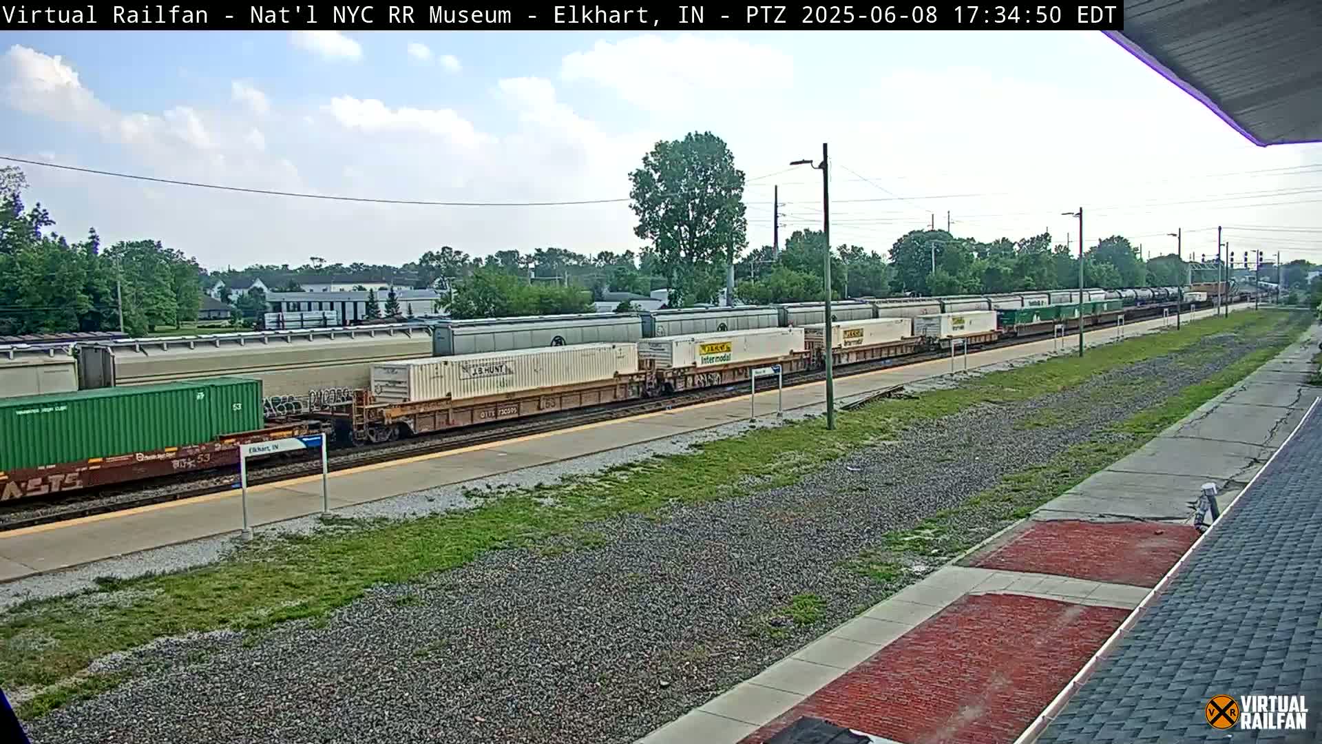 Elkhart Railway Station Live Cam - Elkhart, Elkhart County,Indiana, USA