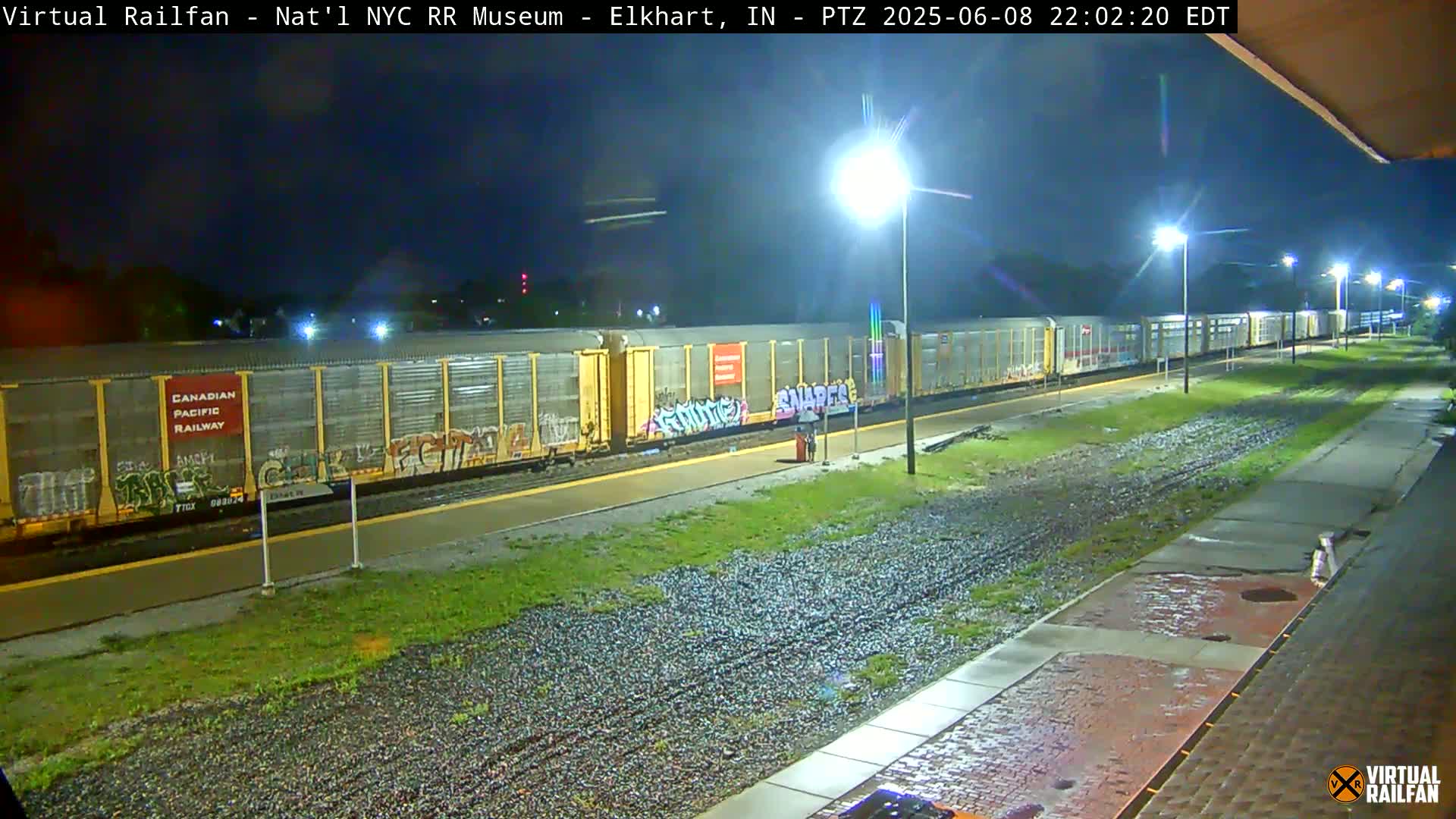 Elkhart Railway Station Live Cam - Elkhart, Elkhart County,Indiana, USA