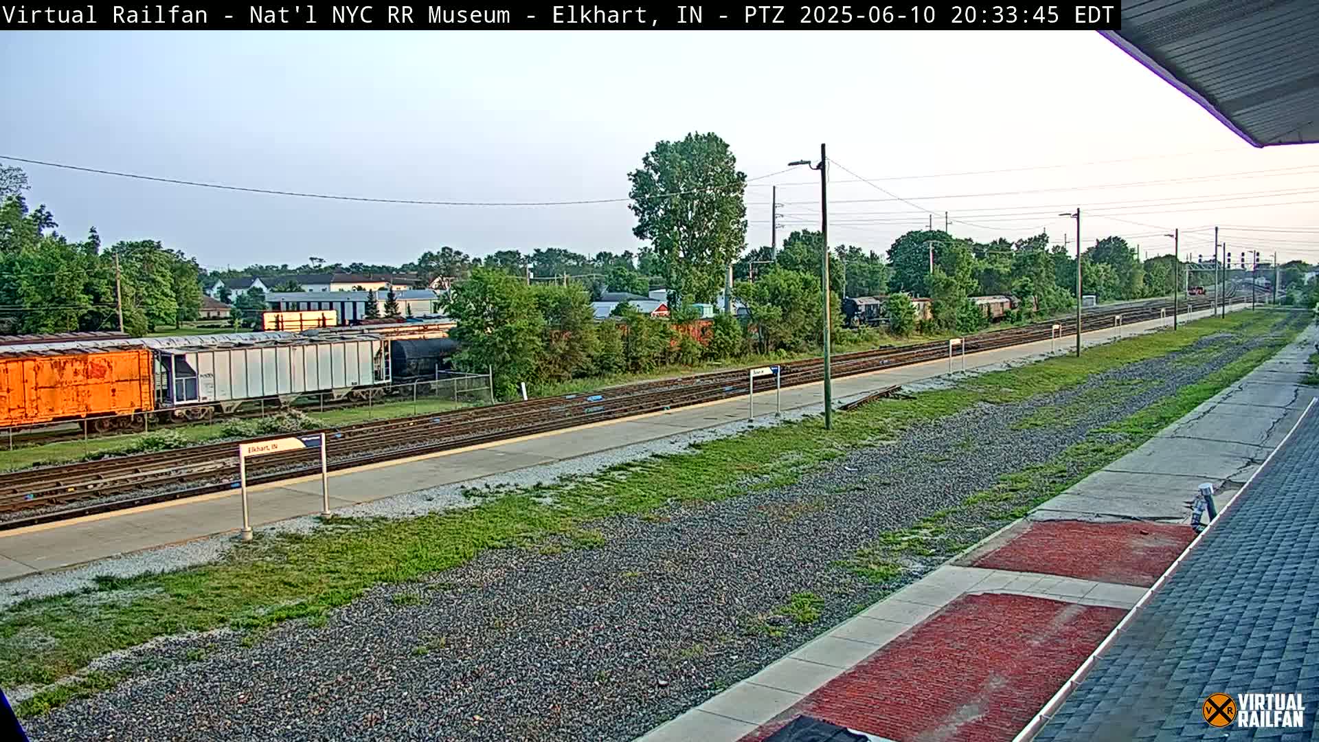 Elkhart Railway Station Live Cam - Elkhart, Elkhart County,Indiana, USA