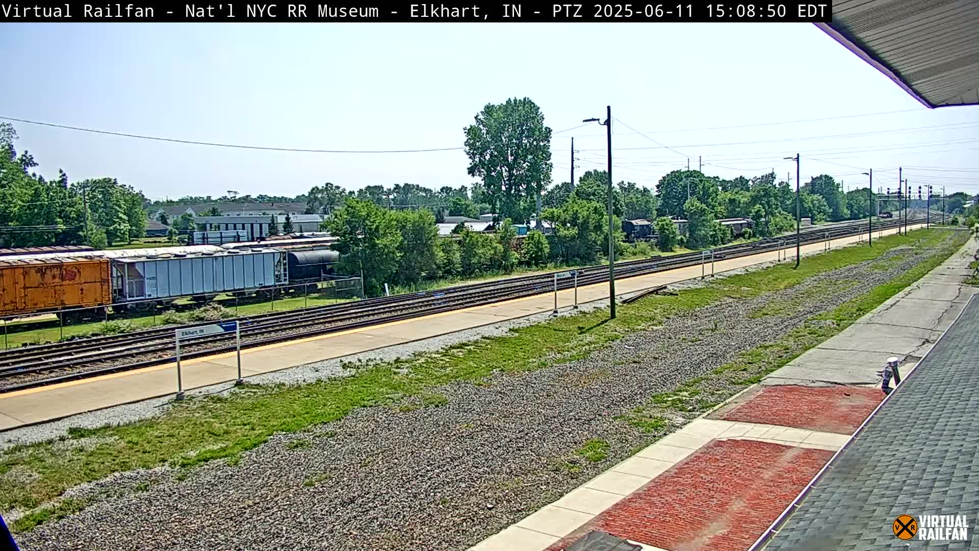 Elkhart Railway Station Live Cam - Elkhart, Elkhart County,Indiana, USA
