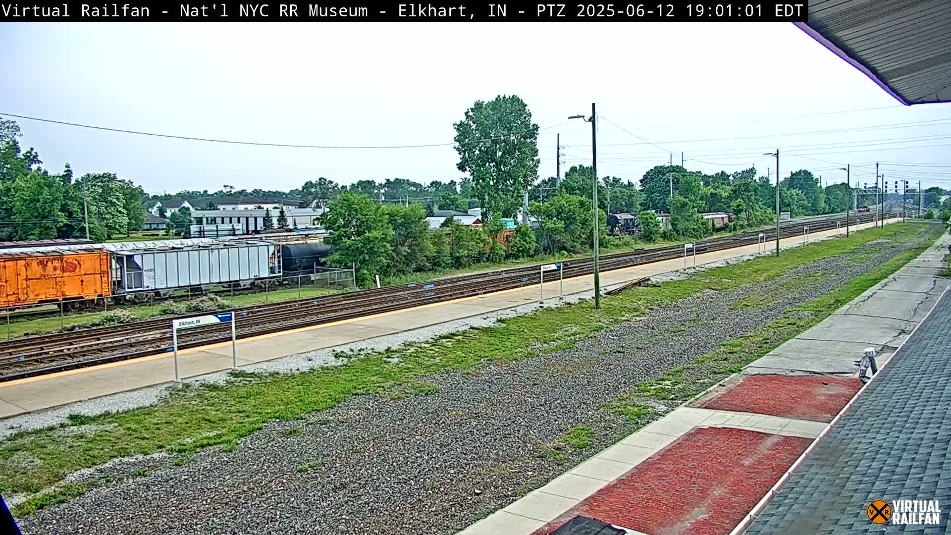 Elkhart Railway Station Live Cam - Elkhart, Elkhart County,Indiana, USA