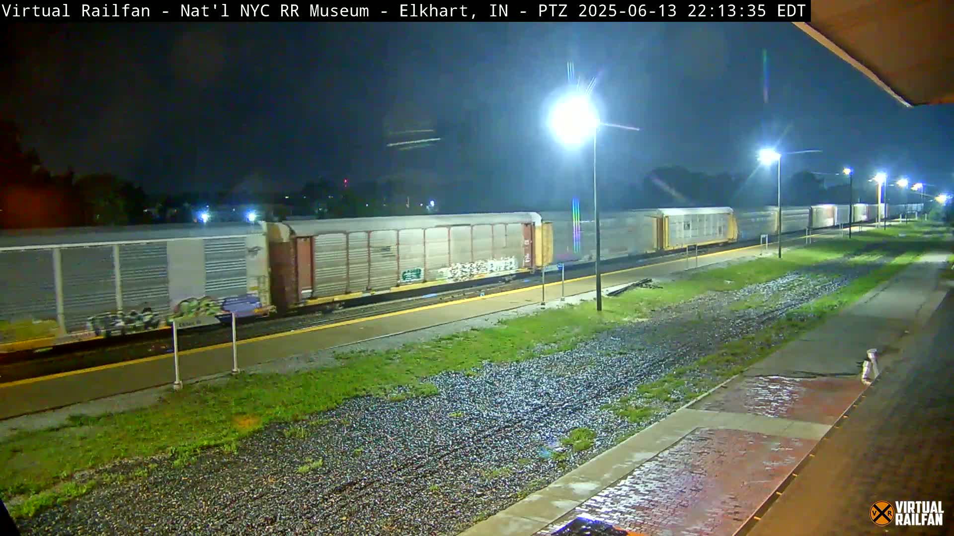 Elkhart Railway Station Live Cam - Elkhart, Elkhart County,Indiana, USA