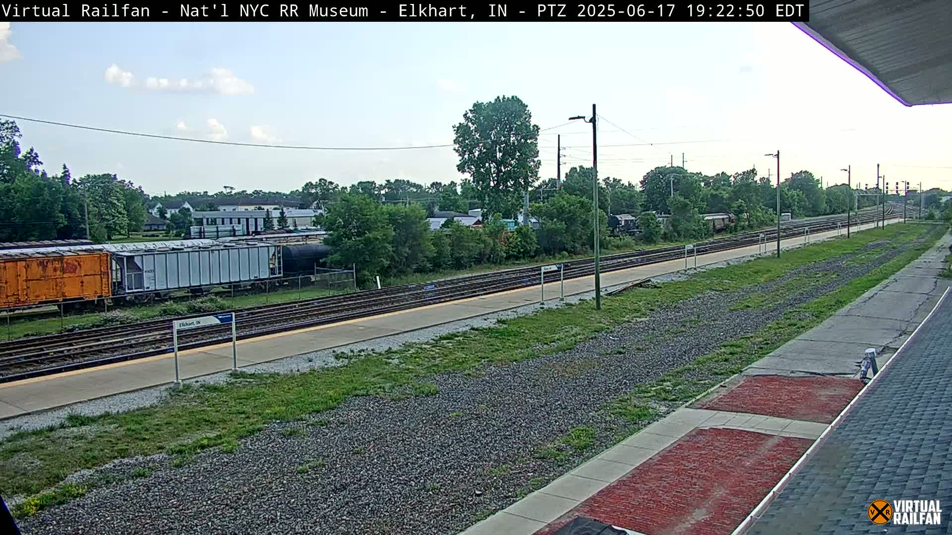 Elkhart Railway Station Live Cam - Elkhart, Elkhart County,Indiana, USA