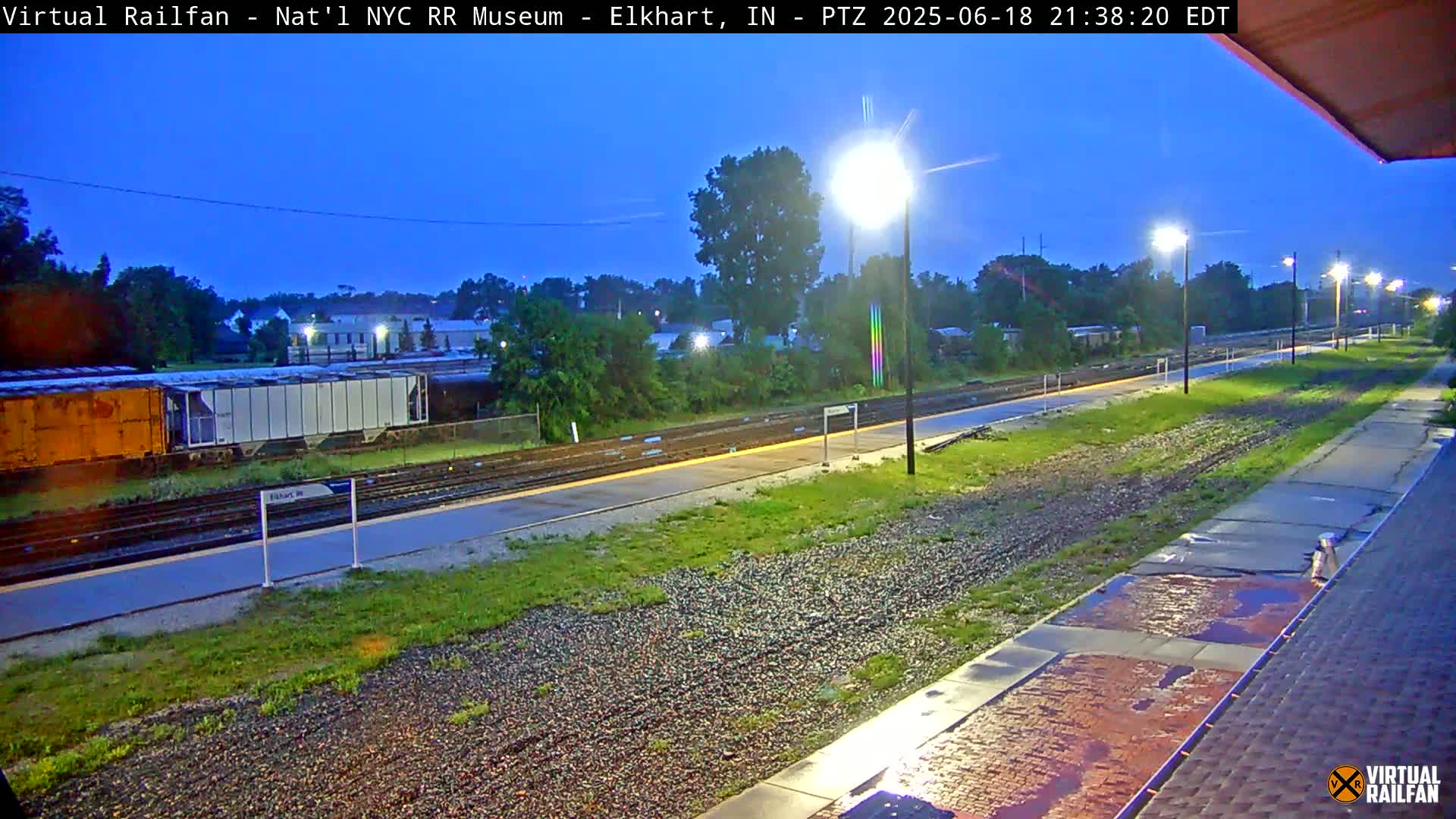 Elkhart Railway Station Live Cam - Elkhart, Elkhart County,Indiana, USA