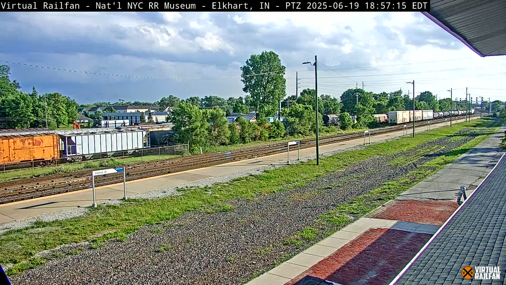 Elkhart Railway Station Live Cam - Elkhart, Elkhart County,Indiana, USA