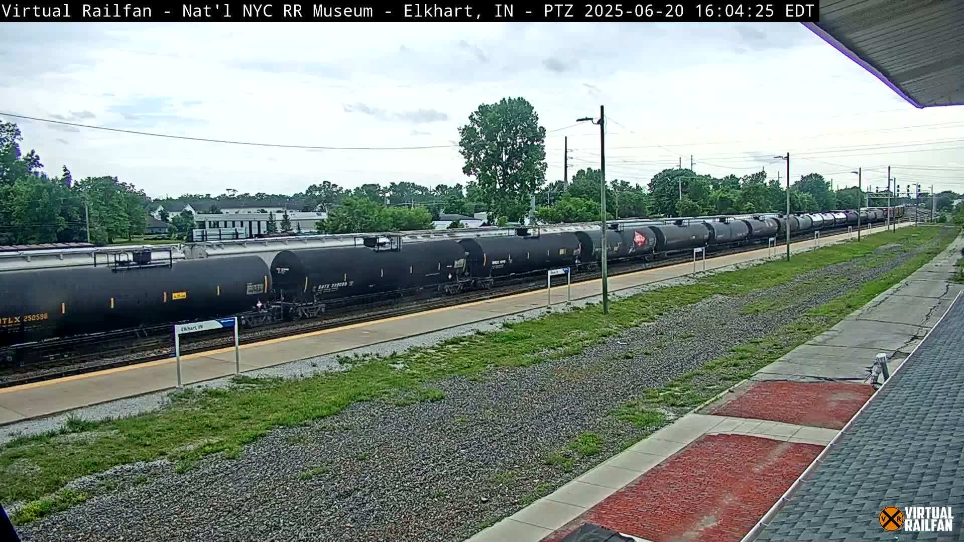 Elkhart Railway Station Live Cam - Elkhart, Elkhart County,Indiana, USA